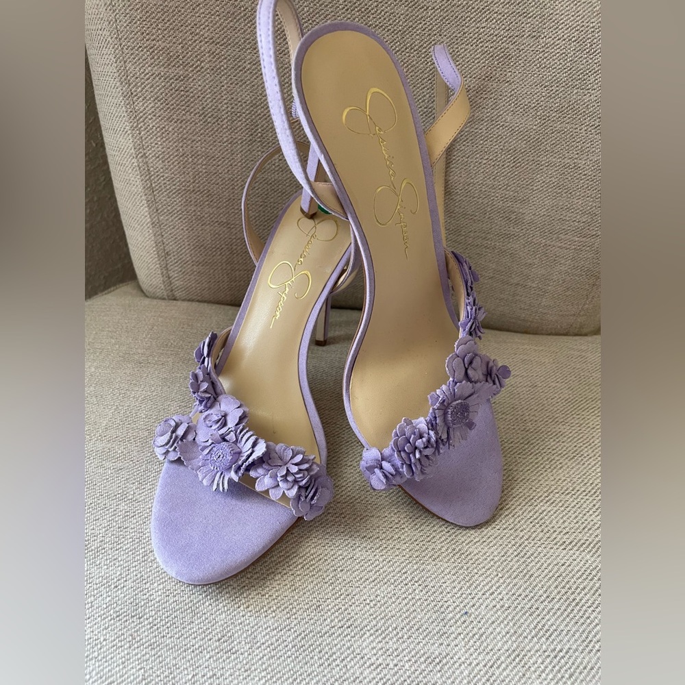 Jessica Simpson Lavender Heels